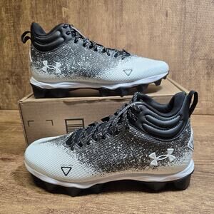 Under Armour Spotlight Fran RM 2.0 Black Football Cleats Mens Size 9.5 Locked